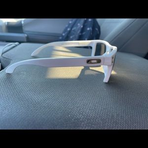Authentic Oakley Holbrook Gold on White